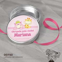 Latinha Personalizada Bichinhos - 00720 - comprar online