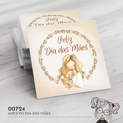 Adesivo Personalizado Dia das Mães - 00724 - comprar online