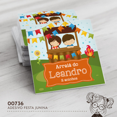 Adesivo Personalizado Festa Junina - 00736 - comprar online