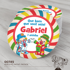 Adesivo Personalizado Patati Patatá - 00782