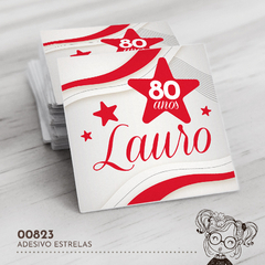 Adesivo Personalizado Estrelas - 00823 - comprar online