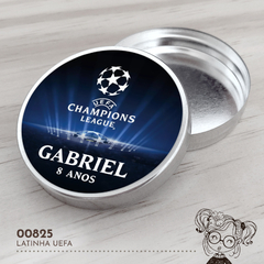 Latinha Personalizada UEFA - 00825