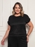 Imagem do Blusa Camiseta Plus Size Feminina Muscle Tee Moda Elegante