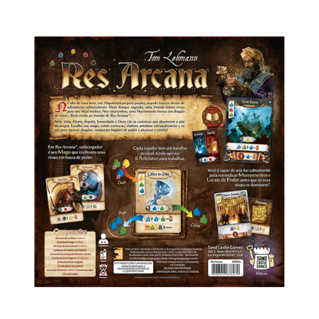 Res Arcana  Mundo Galápagos