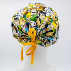 Gorro médico quirúrgico antifluido diseño "Snoopy y Amigos" en internet