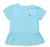 Blusa Infantil Azul em Laise