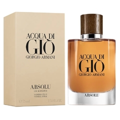 Perfume Acqua Di Gio Giorgio Armani Absolu Eau de Parfum - 125Ml