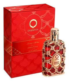 PERFUME Luxury Collection Amber Rouge Orientica Eau de Parfum Unissex - 80ml