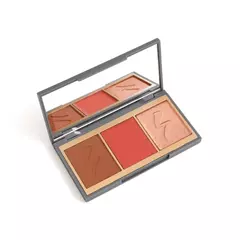 Paleta 3 em 1 Contorno, Blush e Iluminador - Sculpt, Blush & Glow LP BEAUTY 15 g - Make in Santa