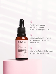 Sérum para Região dos Olhos Luminous Eyes HIDRABENE 30 ml na internet