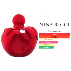 Imagem do Perfume Feminino NINA EXTRA ROUGE Les Belles de Nina EDP Eau de Parfum Intense NINA RICCI Natural Spray 80 ml