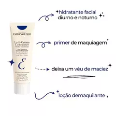 Imagem do Creme Leite Hidratante Facial Multifuncional Concentrado e Primer EMBRYOLISSE 30 ml