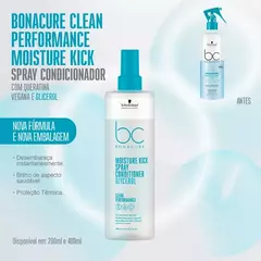 Condicionador Spray BC Bonacure Moisture Kick Spray Leave in Glycerol SCHWARZKOPF Professional 200 ml - Make in Santa