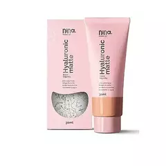 Base Líquida Hyaluronic Matte NINA MAKEUP 30 ml - comprar online