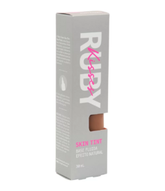 Base Fluída Skin Tint Efeito Natural RUBY KISSES 30 mL - Make in Santa