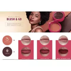 Imagem do Blush & GO 2 em 1: Rosto e Lábios Niina Secrets EUDORA 5 g