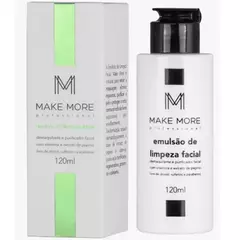 Emulsão de Limpeza Facial Demaquilante MAKE MORE 120 ml