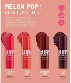 Blush em Stick (Bastão) Melon Pop! RUBY ROSE 5 g - loja online