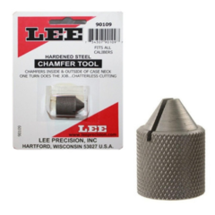 Lee Chamfer Tool Remover Rebarba Crimp Estojos Recarga Fuzil Ipsc - comprar online