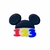 Aplique Emborrachado | Mickey 123