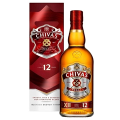 WHISKY CHIVAS REGAL 12 ANOS - 750ML