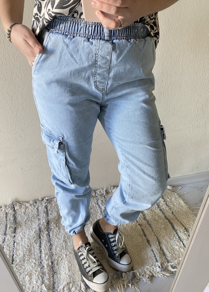 Babuchas de jean sale