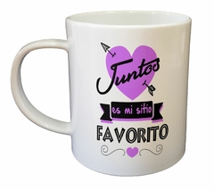 Taza Estando Juntos Mi Sitio Favorito - comprar online