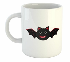 Taza Murcielago Alas Colmillo Dibujito