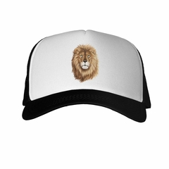 Gorra Leon Cara Ojos Salvaje Amarillo - comprar online