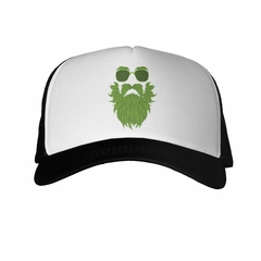 Gorra Barba Cannabis Lentes Verde - comprar online