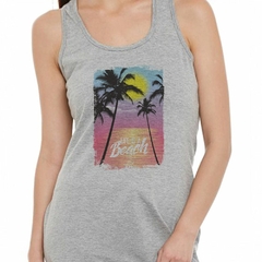 Musculosa Deportiva Life Is A Beach Summer Sunshine