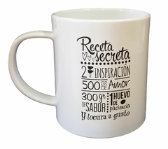 Taza Receta Secreta Locura A Gusto - comprar online