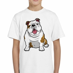 Remera Bulldog Ingles Dibujo - comprar online