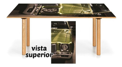 Vinilo Para Mesa Coche Antiguo Vintage #33