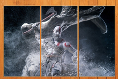 Cuadro Triptico God Of War Gow Juegos Playstation #2