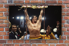 Cuadro Triptico Rocky Balboa Boxeo Cine #6