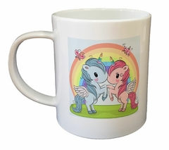 Taza Unicornios Pareja Love Arcoiris - comprar online