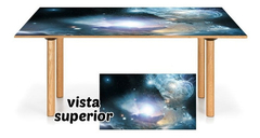 Vinilo Para Mesa Cosmos Galaxia Constelacion