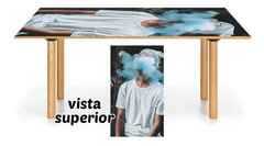 Vinilo Para Mesa Vaporizador Electronico Usb Humo #1