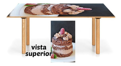 Vinilo Para Mesa Torta Postre Dulce Delica #7