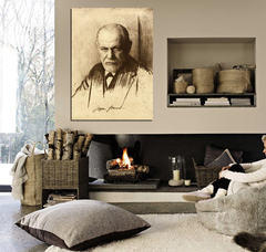 Cuadro Sigmund Freud Estilo Vintage - comprar online