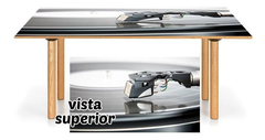 Vinilo Para Mesa Tocadiscos Retro Vintage #9