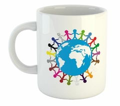 Taza World Paz Sociedad Naturaleza