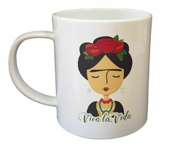 Taza Viva La Vida Frida Kahlo - comprar online