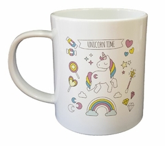 Taza Unicorn Time Unicornio Feliz Arcoiris - comprar online