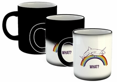 Taza What Arcoiris Tiburon en internet