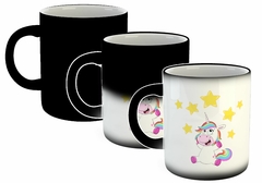 Taza Unicornio Feliz Con Estrellas M2 en internet