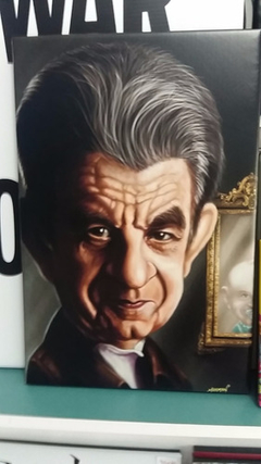 Cuadro Lacan Tipo Ilustracion