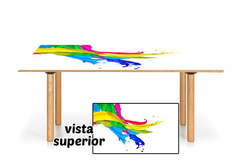 Vinilo Para Mesa Colores #10