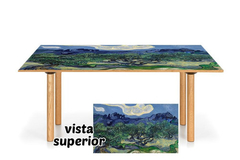 Vinilo Para Mesa Van Gogh The Olvie Trees